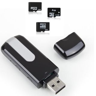 2GB 4GB 8GB U Disk Mini U8 DV USB Spy Hidden Camera HD DVR Motion 