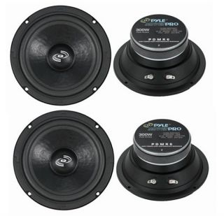 Pyle PDMR6 Midrange 6 5 1200W Car Mid Bass Speakers