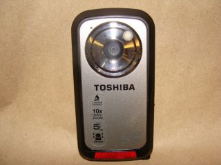Toshiba Camileo BW10 64 MB Waterproof HD Camcorder Silver