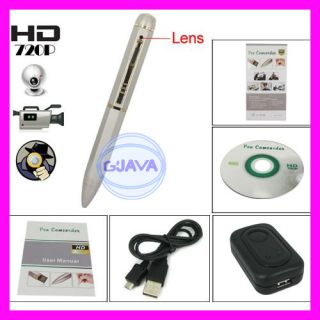 Mini 4GB HD 720P Hidden DV Video Recorder DVR Camera Spy Pen