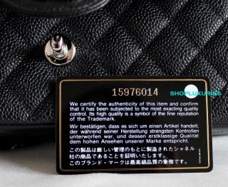   Flap Classic Handbag 2 55 Purse Black Silver Medium 12 Bag