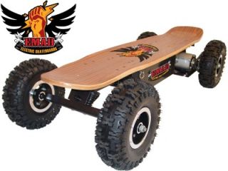 New 800W Electric Wireless Dirt Rider Off Road Skateboard Powerboard 