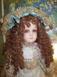 PATRICIA LOVELESS 28 TORY ANTIQUE REPRODUCTION BISQUE TETE JUMEAU used