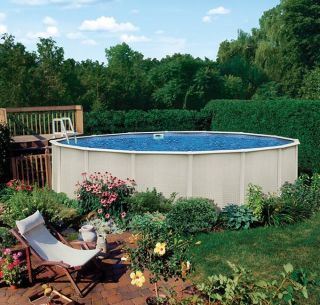   18 x 48 Round Above Ground Metal Frame Swimming Pool Only