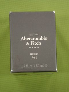 Abercrombie & Fitch Perfume No.1 EDP womens 1.7oz Perfume NEW Factory 