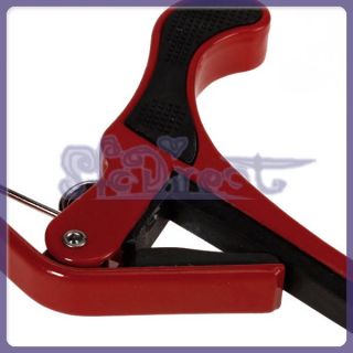  FOLK Acoustic Classic Guitar Trigger Capo Quick Change Key Clamp NEW