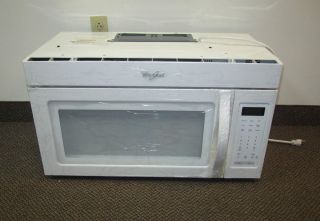 Whirlpool 1 7 Cu Ft Over the Range Microwave WMH31017AW White New No 
