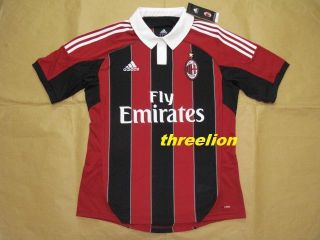 BNWT 2012 13 Adidas AC Milan Home Soccer Jersey Football Shirt Trikot 