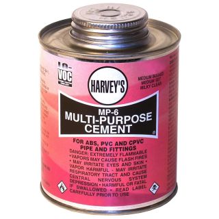 Harvey 018000 24 Wm Co 4 oz MP 6 Multi Purpose Cement Clear