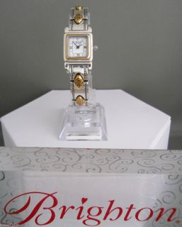 Brighton Abilene Two Tone Watch with new band