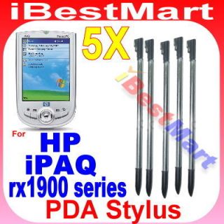 5X HP iPAQ RX1900 RX1950 RX 1900 1950 Metal PDA Stylus