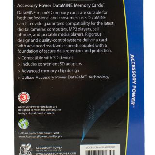 Datamine Premium Class 4 32GB MicroSD Flash Memory Card for HTC EVO 