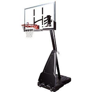   Home Spalding Portable Adjustable Basketball Goal 54 Acrylic Backboard