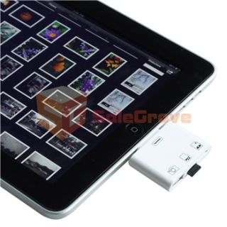 Sim Card Adapter SD USB Connection Kit for iPad WiFi 3G
