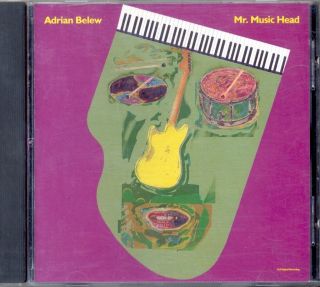 ADRIAN BELEW Mr Music Head Art Rock CD King Crimson Guitarist