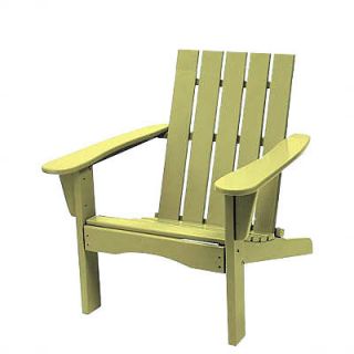Adirondack Chair Kit Yellow Pine Unfinished Deck Chair Full Sized 