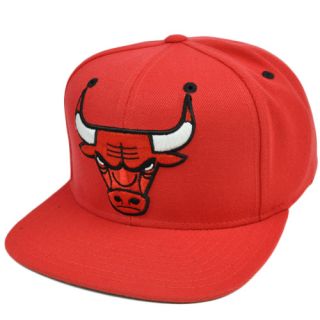 NBA Adidas Chicago Bulls Team Hat Flat Bill Snapback Adjustable 