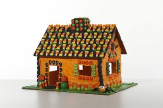 New Candy Cottage Washable Reuseable No Bake Gingerbread House 