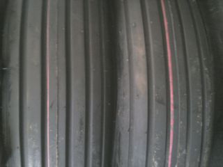 Two 600x16 6 00 16 Rib Implement Farm Tractor Tires w Tubes Disc do 