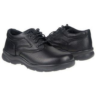 New Aetrex Mens Y500M Casual Walking Oxford Black Leather Comfort 