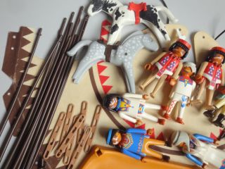 Playmobil Tippi Indianer Zelt Mit 7 Figuren Zubehör
