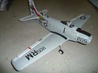 RC Warbird Airfield Mini EPO A1 Skyraider Kit version w Servos 