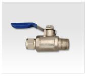  inlet block valve drain saddle valve 2 pcs check valve 1 4 odx1 8