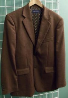 Alan Flusser Mens Wool Blazer Jacket Large 46 Regular