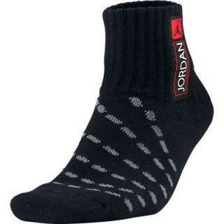 Air Jordan Retro XII 12 Playoff High Quarter Socks Black Cool Grey 