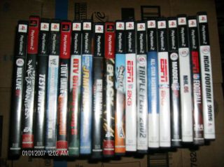 Lot 18 PlayStation 2 Games Adult Own Great Condition Smoke Free Home 