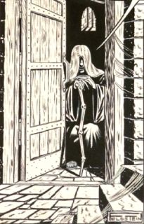 the crypt keeper as rendered by al feldstein for crime patrol 15