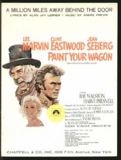 Paint Your Wagon 1969 Million Miles Away Behind The Door Lee Marvin 