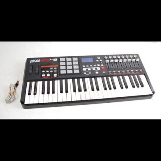 Akai MPK 49 Performance Controller USB MIDI Keyboard with 12 MPC Drum 