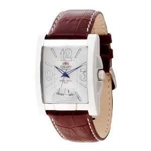 Orient Mens CEVAD003W Wide Calendar White Automatic Watch