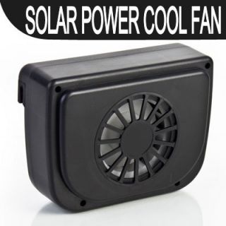Solar Powered Car Auto Cooling Fan Coolor Air Vent Ventilation System 