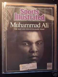 1988 Sports Illustrated Boxing Legend Muhammad Ali