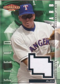 ALEX RODRIGUEZ 2002 Upper Deck Ballpark Jersey Card FG AR BV 15