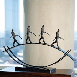 Metal Sculpture Balance Unique Large Table Sculpture
