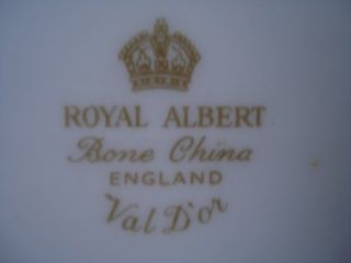 royal albert val d or oval vegetable bowl