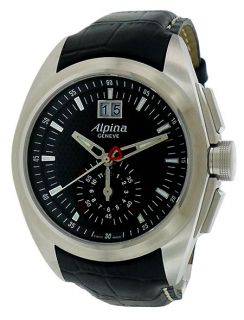 Alpina Club Chronograph Black Men’s Watch Al 353B4RC6