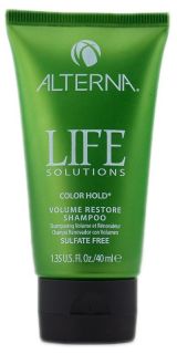 Alterna Life Solutions Volume Restore Shampoo   Sulfate Free   1.35 oz 