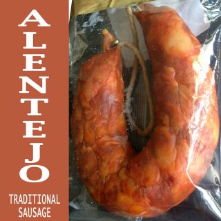Alentejo Smoked Pork Sausage VERY TASTY Portuguese Traditional Product 