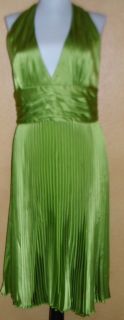 ABS EVENING ESSENTIALS ALLEN B SCHWARTZ Womens Stunning Green Dress 10 
