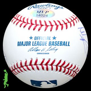 2011 Atlanta Braves Team Signed Auto Baseball Ball Freeman Uggla 