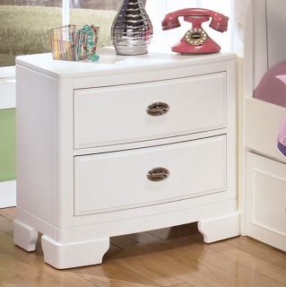 Ashley Alyn White Bedroom Night Stand Furniture  New 