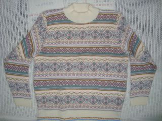Alfred Dunner Multi Colored Sweater Womens Medium M
