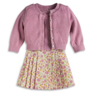 American Girl Kits Meet Outfit Sweater Cardigan and Skirt Included NEW 
