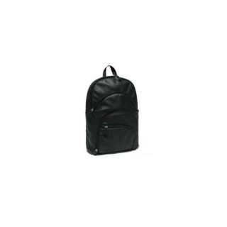 AmeriBag Catskill Collection HighPoint Black Leather Backpack 25603 BK 