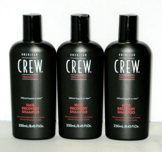 American Crew Hair Recovery Shampoo 8 45 oz Set of 3 Trichology