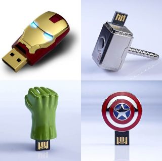 USB Flash Drive 8GB The Avengers Assemble Iron Man Hulk Thor Captain 